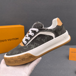 Louis Vuitton, Tilted, Heren Sneakers, Grijs