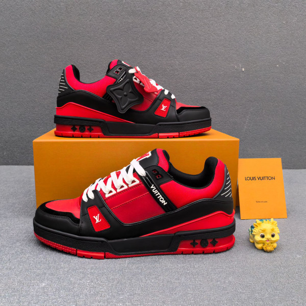 Louis Vuitton, Trainer, Men's Sneaker, Red