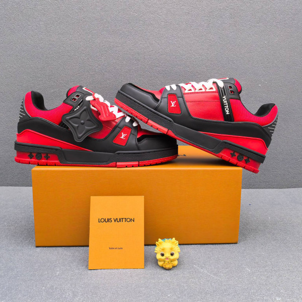 Louis Vuitton, Trainer, Men's Sneaker, Red