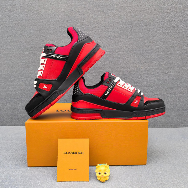 Louis Vuitton, Trainer, Men's Sneaker, Red