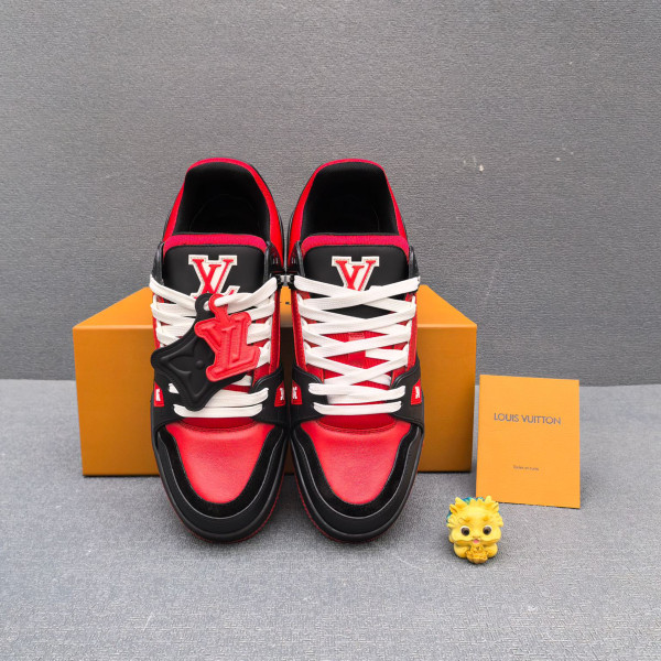 Louis Vuitton, Trainer, Men's Sneaker, Red