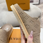 Louis Vuitton, Boston, Men's Slipper, Camel