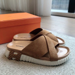 Hermes, Infra, Men's Slipper, Camel
