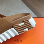 Hermes, Infra, Men's Slipper, Camel