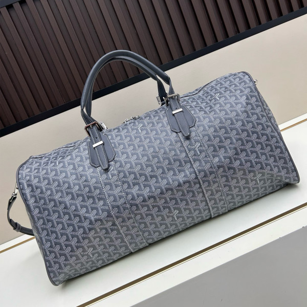 Goyard, Boston50, Men's Bag, Blue