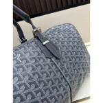 Goyard, Boston50, Men's Bag, Blue