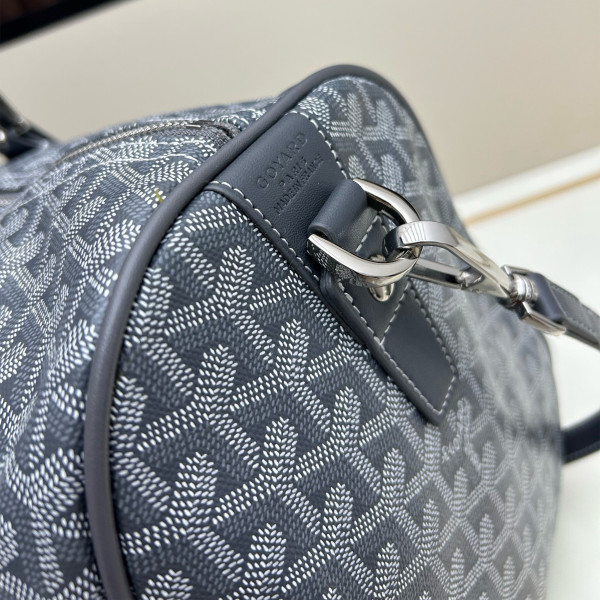 Goyard, Boston50, Men's Bag, Blue