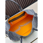 Goyard, Boston50, Men's Bag, Blue