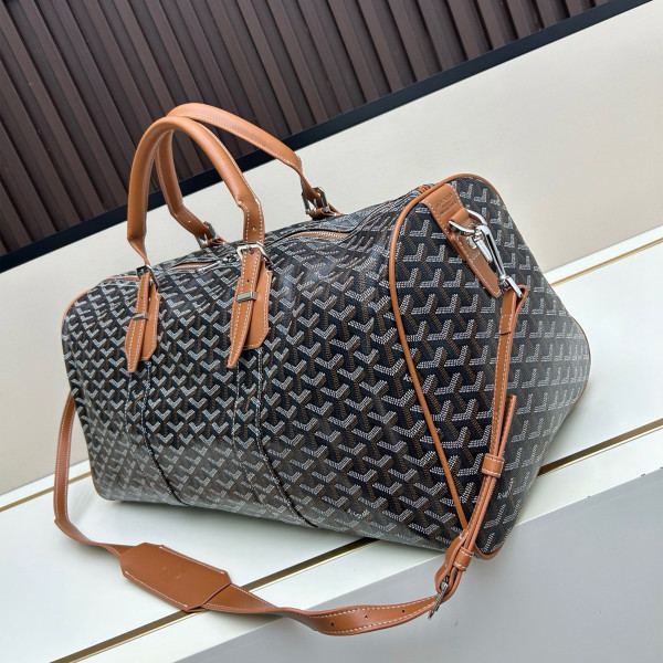 Goyard, Boston50, Men's Bag, Brown