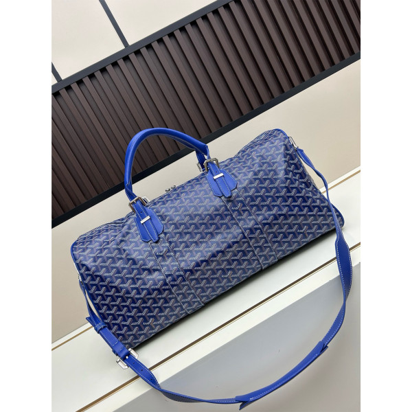 Goyard, Boston50, Men's Bag, Blue