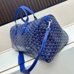 Goyard, Boston50, Men's Bag, Blue