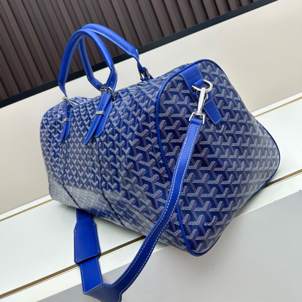 Goyard, Boston50, Men's Bag, Blue