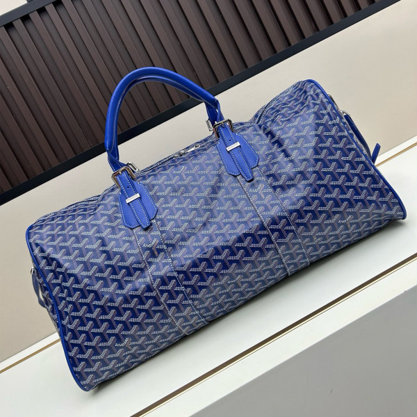 Goyard, Boston50, Men's Bag, Blue