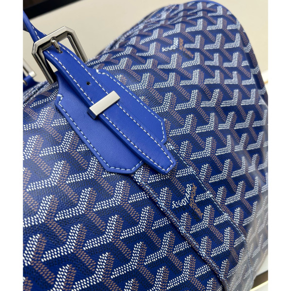 Goyard, Boston50, Men's Bag, Blue