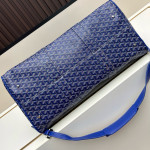 Goyard, Boston50, Men's Bag, Blue