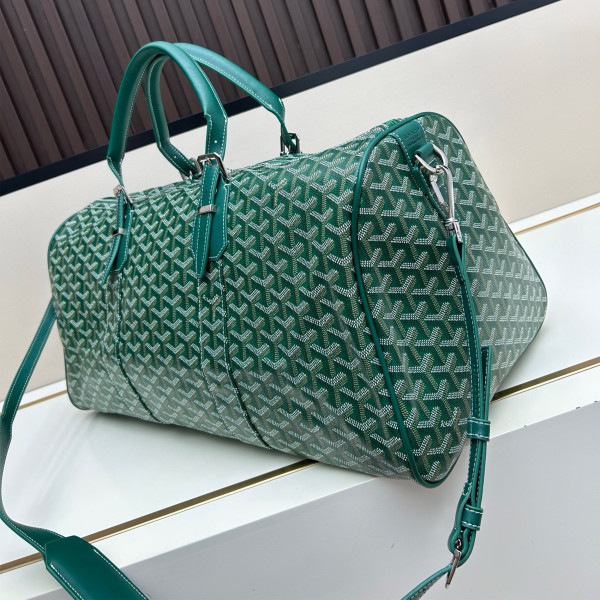 Goyard, Boston50, Men's Bag, Green