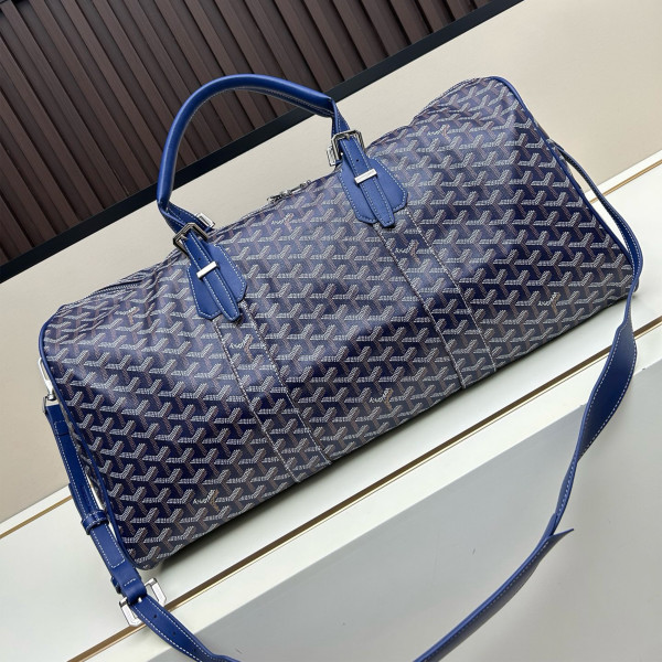 Goyard, Boston50, Men's Bag, Blue