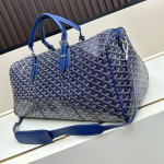 Goyard, Boston50, Men's Bag, Blue