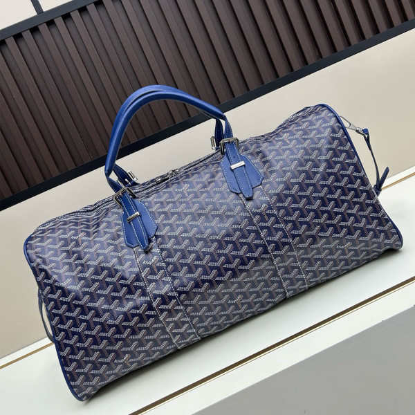 Goyard, Boston50, Men's Bag, Blue