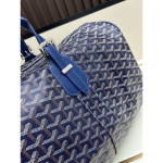 Goyard, Boston50, Men's Bag, Blue
