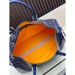 Goyard, Boston50, Men's Bag, Blue