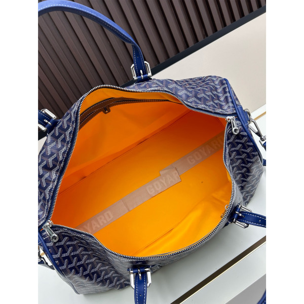 Goyard, Boston50, Men's Bag, Blue