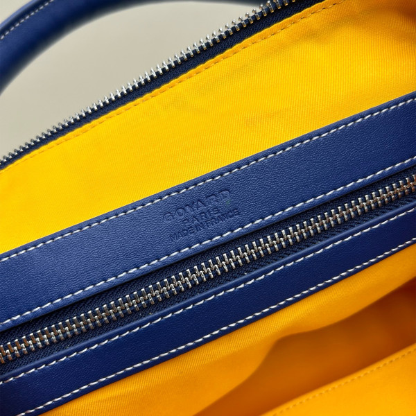 Goyard, Boston50, Men's Bag, Blue