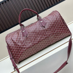 Goyard, Boston50, Men's Bag, Burgundy