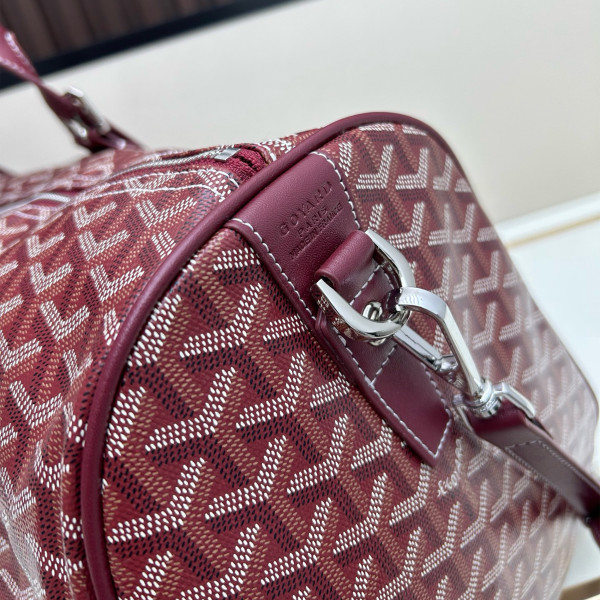 Goyard, Boston50, Men's Bag, Burgundy