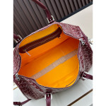 Goyard, Boston50, Men's Bag, Burgundy