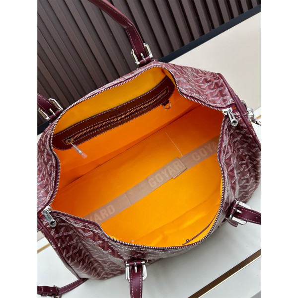 Goyard, Boston50, Men's Bag, Burgundy