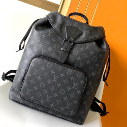 Louis Vuitton, Montsorius, Men's Backpack, Black