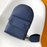 Louis Vuitton, Pilot Sling, Men's Bag, Blue