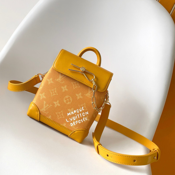 Louis Vuitton, Nano Steamer, Men's Bag, Yellow
