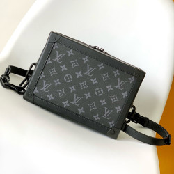 Louis Vuitton, Soft Trunk, Men's Bag, Black