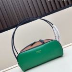 Prada, Swing, Women's Bag, Green