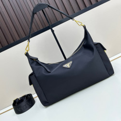 Prada, Re-Nylon, Women's Bag, Black