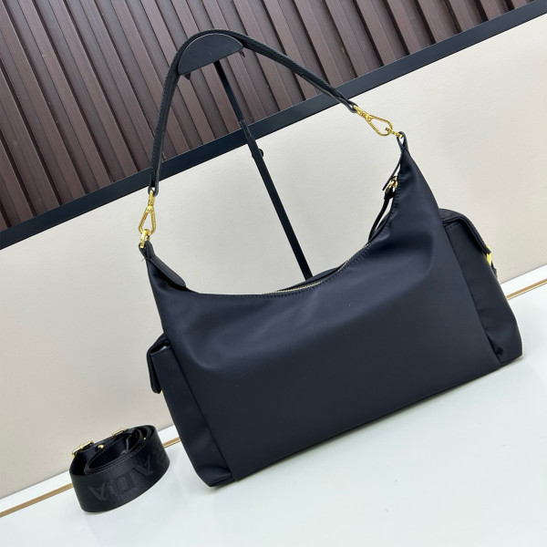 Prada, Re-Nylon, Women's Bag, Black