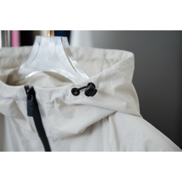 Burberry, Nylon Hooded, Men's Jacket, White
