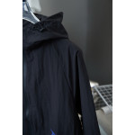 Burberry, Nylon Hooded, Men's Jacket, Black