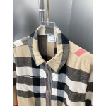 Burberry, Check Cotton, Men's Jacket, Camel