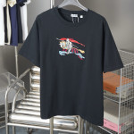 Burberry, Men's T-Shirt, Black