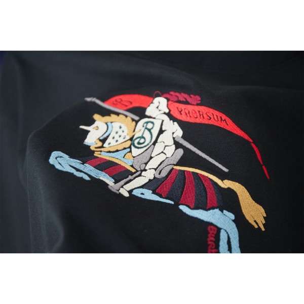 Burberry, Men's T-Shirt, Black