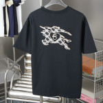 Burberry, Men's T-Shirt, Black