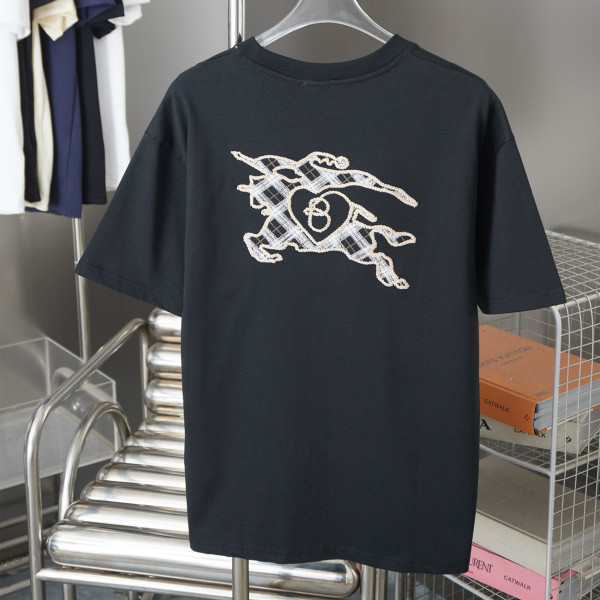 Burberry, Men's T-Shirt, Black