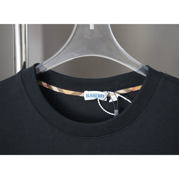 Burberry, Men's T-Shirt, Black