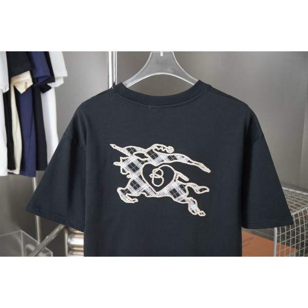 Burberry, Men's T-Shirt, Black