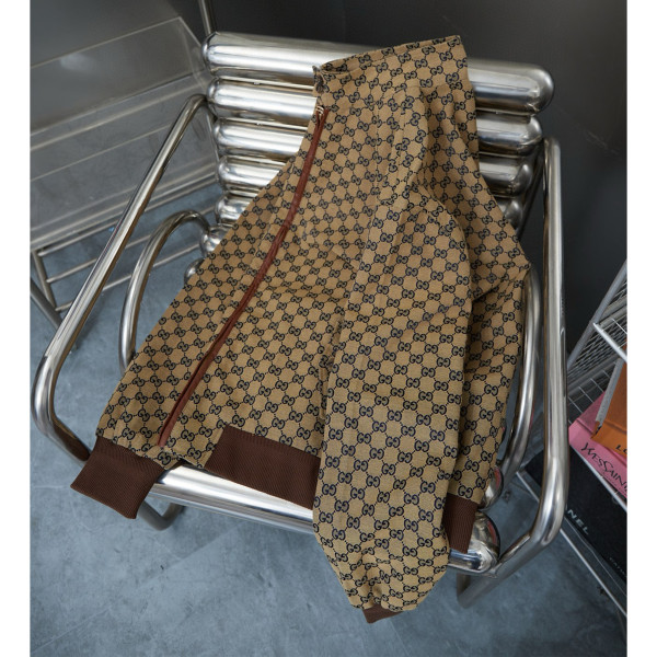 Gucci, GG Canvas Bomber, Men's Jacket, Brown
