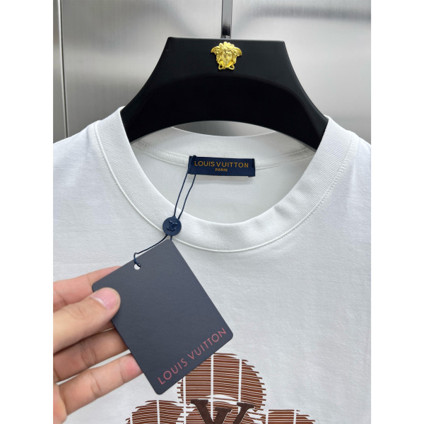 Louis Vuitton, Men's T-Shirt, White