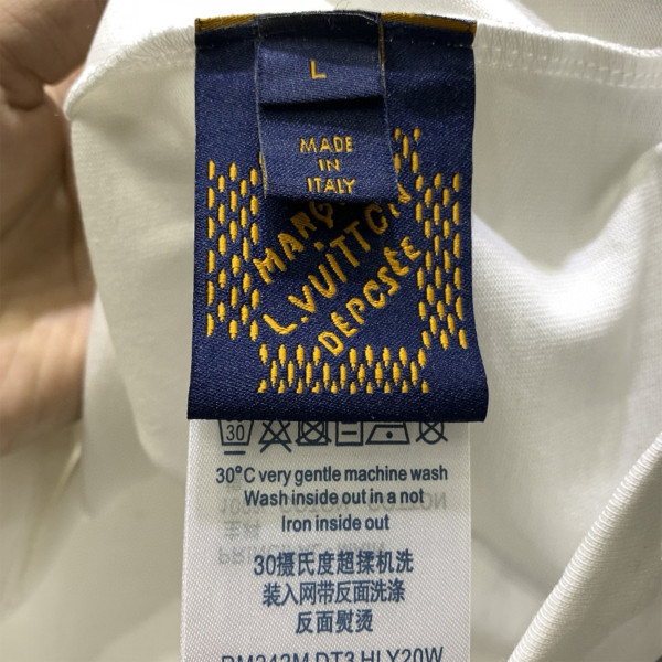 Louis Vuitton, Men's T-Shirt, White